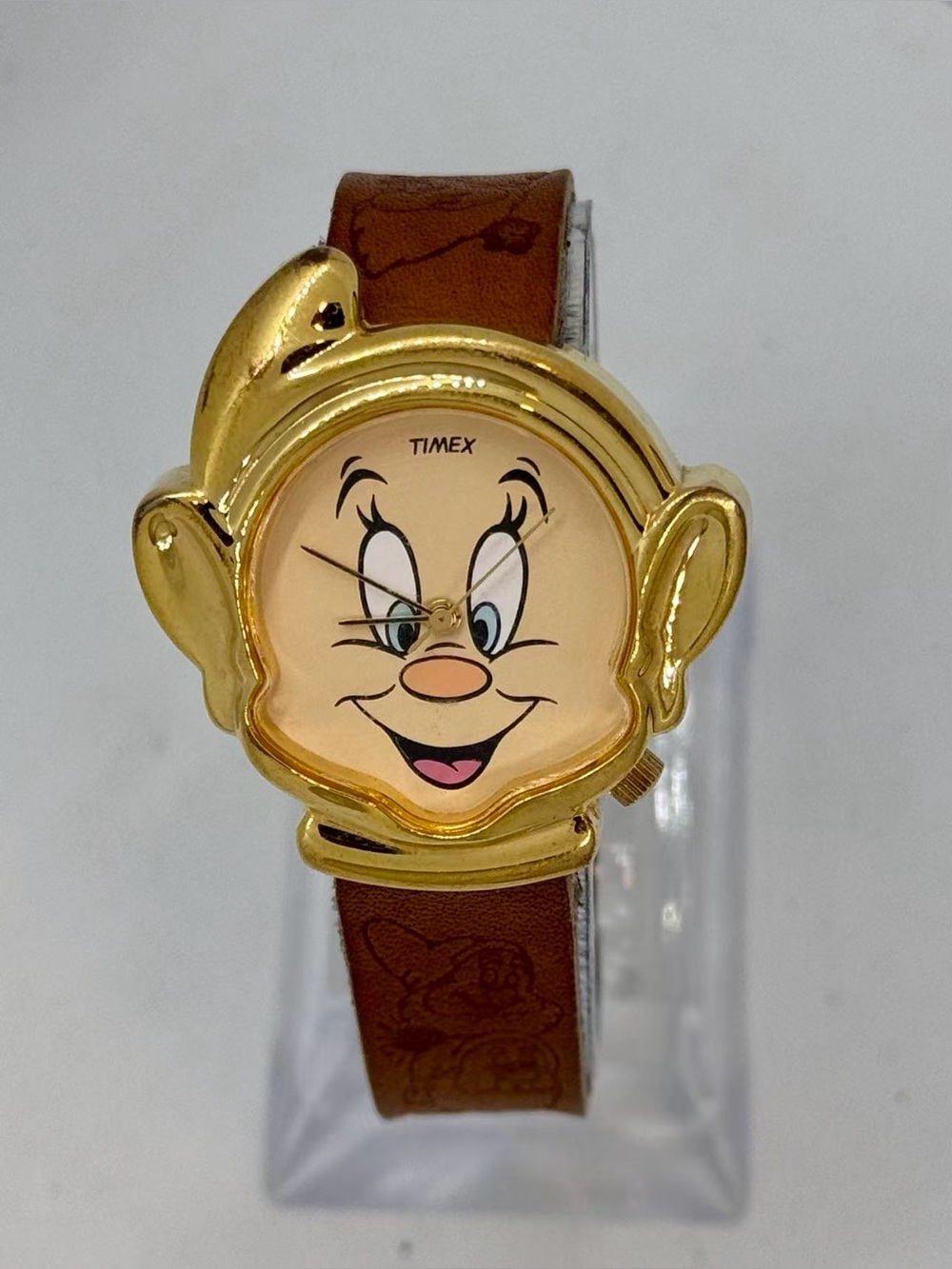 Vintage Timex Disney Women’s Quartz Character Watch 35mm New Battery Runs